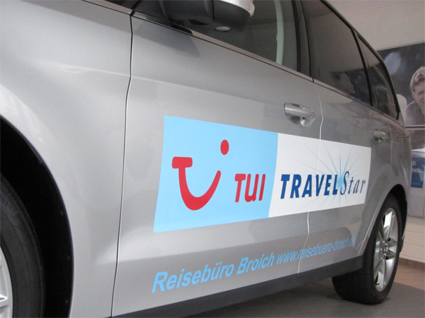 Beschriftung Ford Focus für TravelStar in Grevenbroich-Kapellen